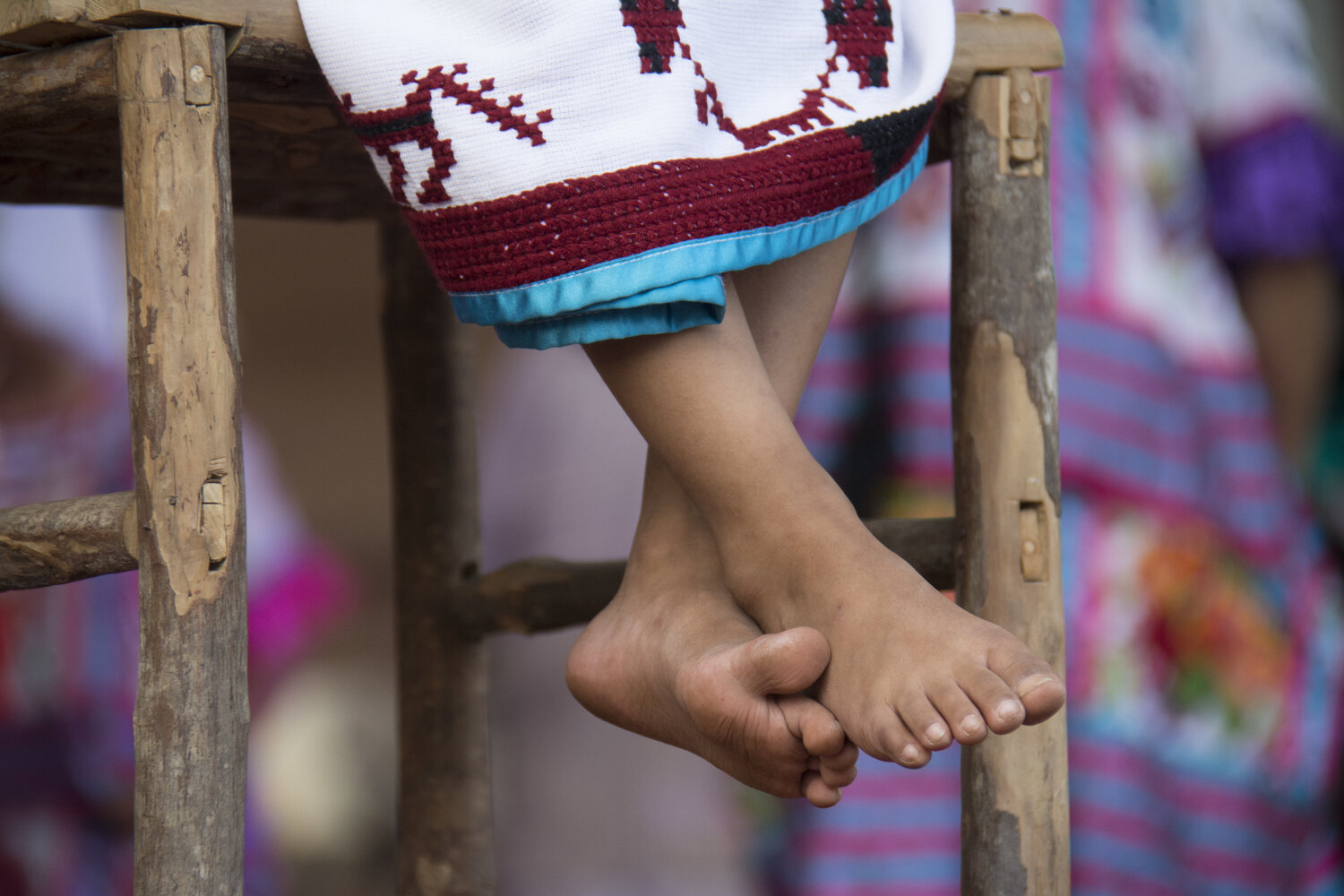 Niñez Indigena Manuela Paterna Patrucco Fotografie zu verkaufen