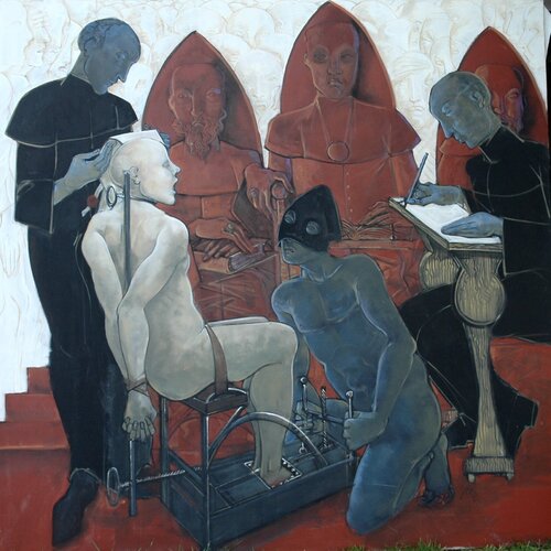 inquisition (provisoire) de Jean-Pierre Ceytaire, Pintura a la venta en Singulart