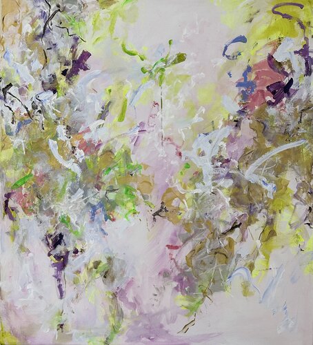 " Love Vibes " by Viktoria Ganhao, Painting for Sale on Singulart