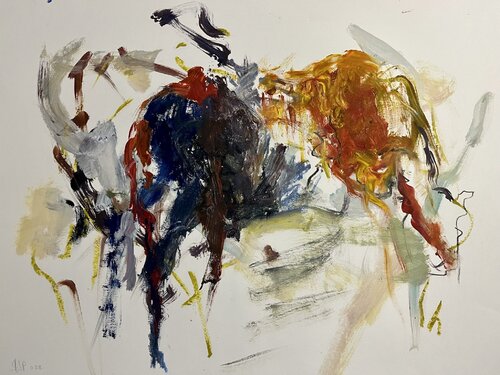 Sans titre by Dominique Jamart, 종이 for Sale on Singulart