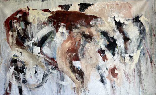 Sans titre par Dominique Jamart, Peinture en vente sur Singulart