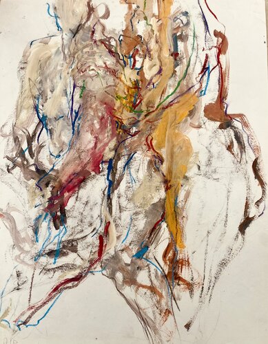 I de Dominique Jamart, Obra en papel a la venta en Singulart