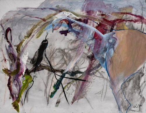 Azur de Dominique Jamart, Obra en papel a la venta en Singulart