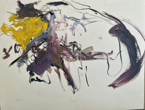 La bête by Dominique Jamart, Painting for Sale on Singulart