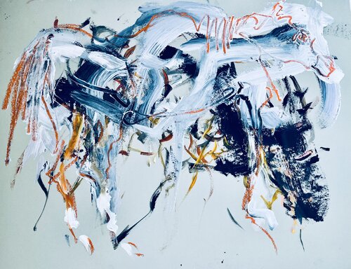 En folie de Dominique Jamart, Pintura a la venta en Singulart