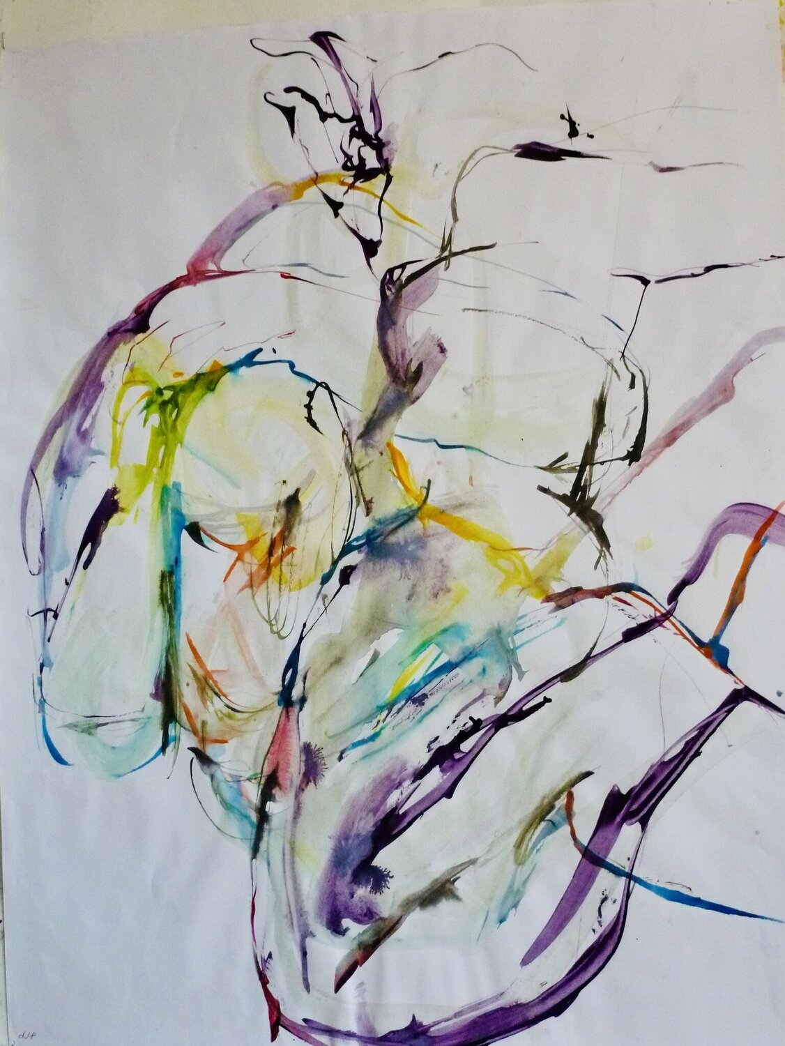 Sans titre Dominique Jamart Werk op papier te koop