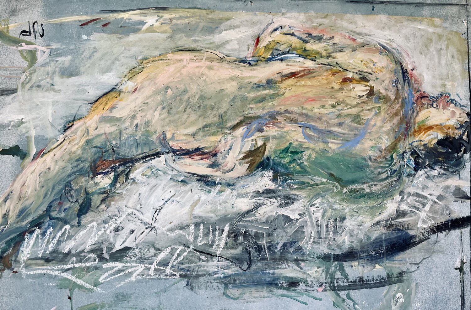 assoupie Dominique Jamart Pintura original en venta