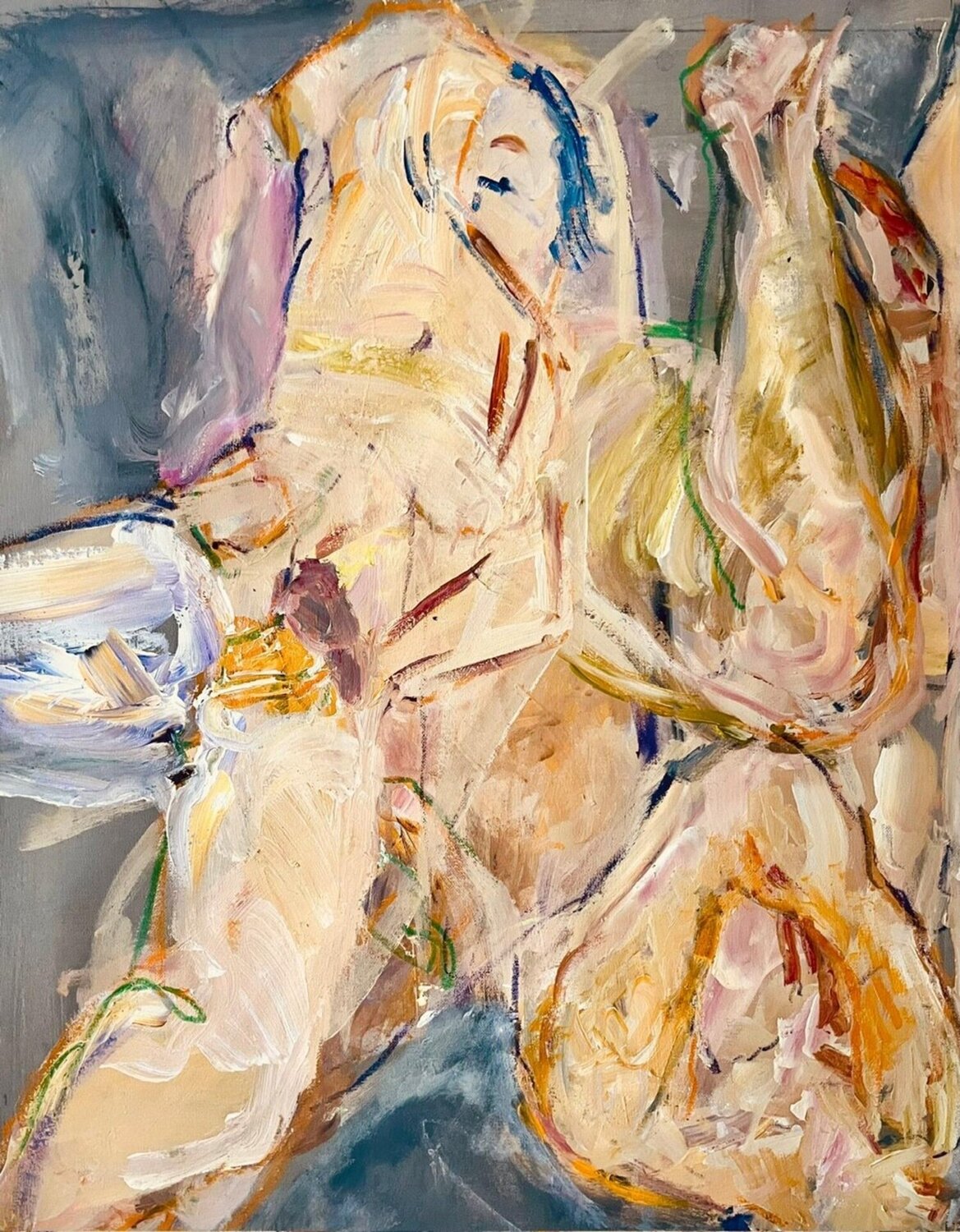 Plénitude Dominique Jamart Original painting for sale