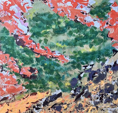 Sunset After a Storm van Chirine Sayegh, Schilderij te koop op Singulart