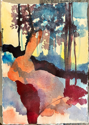 Rabbit Medicine van Chirine Sayegh, Werk op papier te koop op Singulart