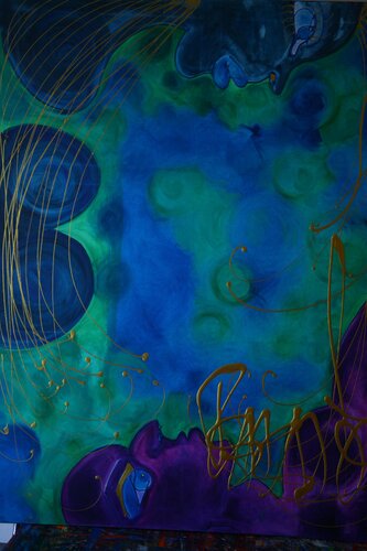 sensualité by Isa Sator, Painting for Sale on Singulart