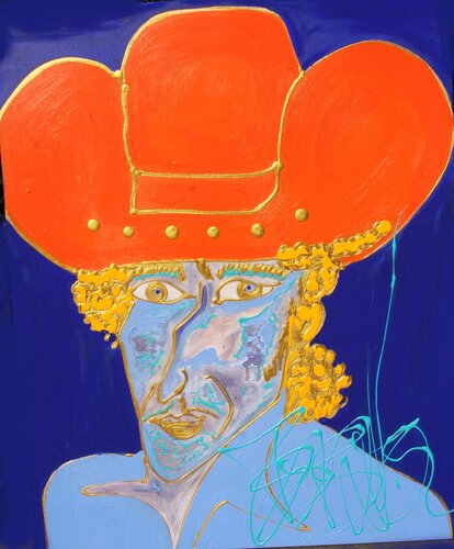Bob Dylan by Isa Sator, Painting for Sale on Singulart