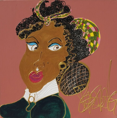 Jeanne duval by Isa Sator, Painting for Sale on Singulart