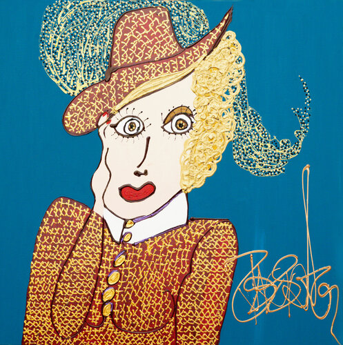 Sarah Bernhardt by Isa Sator, Painting for Sale on Singulart