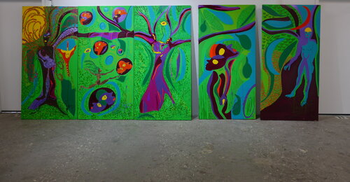 La Forêt Magique by Isa Sator, Painting for Sale on Singulart