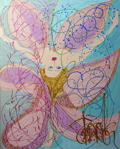 Lois Fuller by Isa Sator, Painting for Sale on Singulart