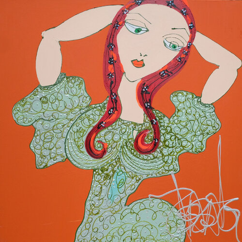 Apolline Sabatier by Isa Sator, Painting for Sale on Singulart