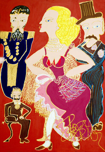 la sirene des suicides by Isa Sator, Painting for Sale on Singulart