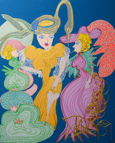 FROU FROU by Isa Sator, Painting for Sale on Singulart