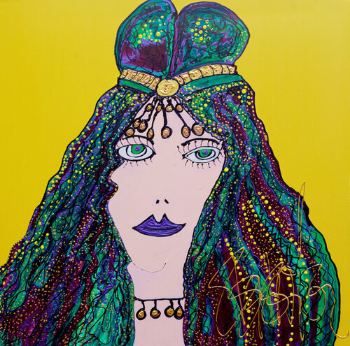 Cléo de Merode by Isa Sator, Painting for Sale on Singulart