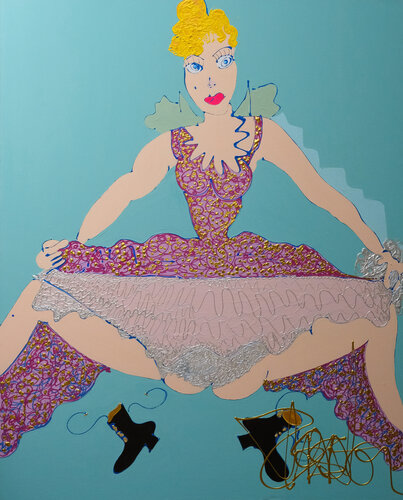 Galipette van Isa Sator, Schilderij te koop op Singulart