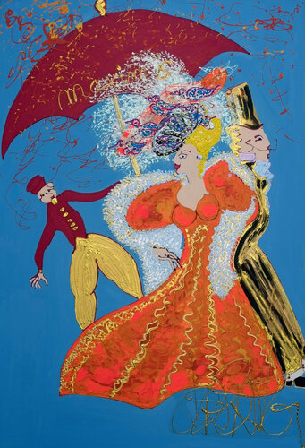 Maxim's by Isa Sator, Painting for Sale on Singulart