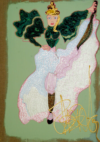 La Goulue by Isa Sator, Painting for Sale on Singulart