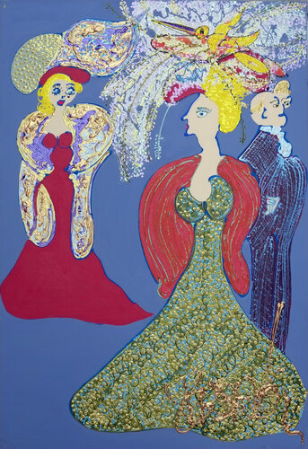 Nid de Poule by Isa Sator, Painting for Sale on Singulart
