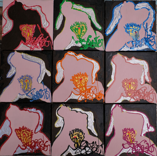 Les Origines du Monde by Isa Sator, Painting for Sale on Singulart