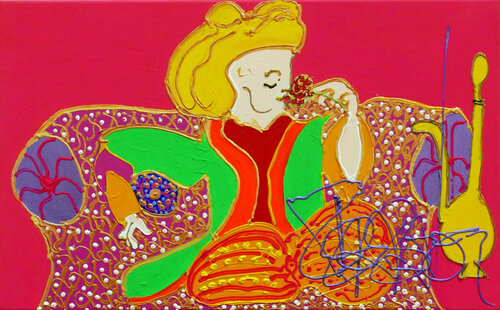 le prince Gourmand by Isa Sator, Painting for Sale on Singulart
