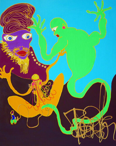 Le génie de Isa Sator, Pintura a la venta en Singulart