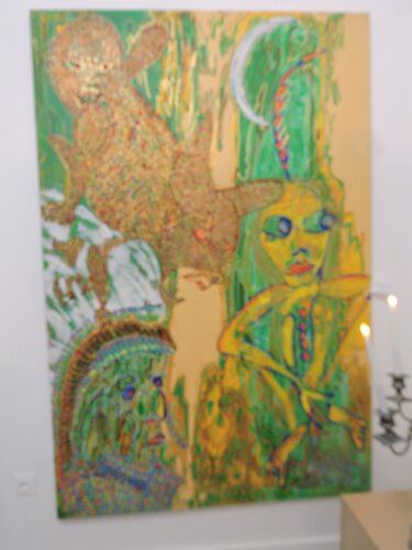 La Loba di Isa Sator, Pittura in vendita su Singulart