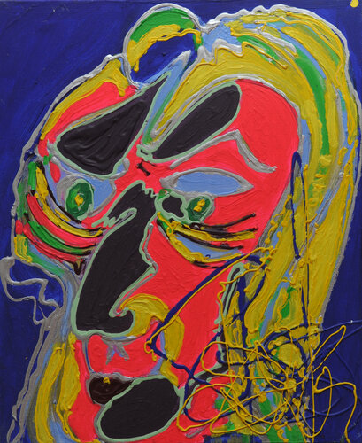 Poka par Isa Sator, Peinture en vente sur Singulart