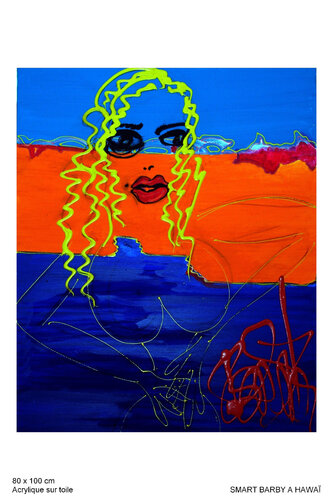 smart barby hawai par Isa Sator, Peinture en vente sur Singulart
