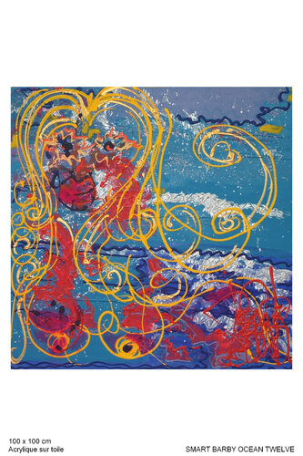 Smart Barby Ocean Twelve par Isa Sator, Peinture en vente sur Singulart