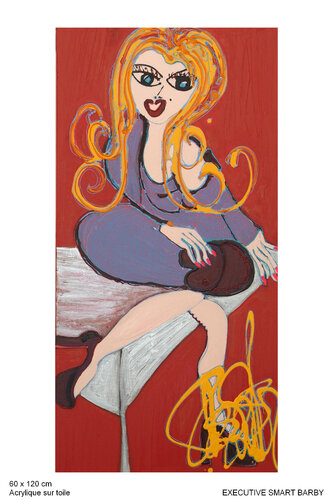 executive Smart Barby par Isa Sator, Peinture en vente sur Singulart