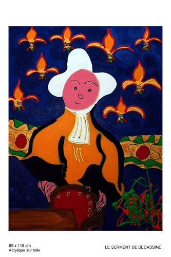 Le Serment de Bécassine par Isa Sator, Peinture en vente sur Singulart