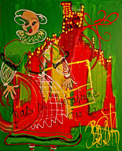 Pas si Bécassine par Isa Sator, Peinture en vente sur Singulart
