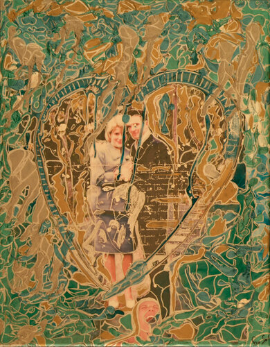 Le coeur a ses raisons... Mes Parents by Isa Sator, Painting for Sale on Singulart