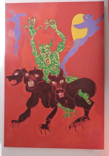 La chute de satan de Isa Sator, Pintura a la venta en Singulart