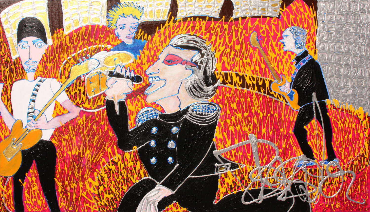 U2 Isa Sator Pintura original en venta