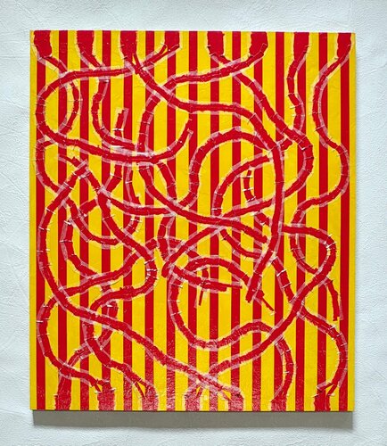 Painting for Masking Tapes  [Gothic #2] by Motoaki Yoshikawa, Painting for Sale on Singulart