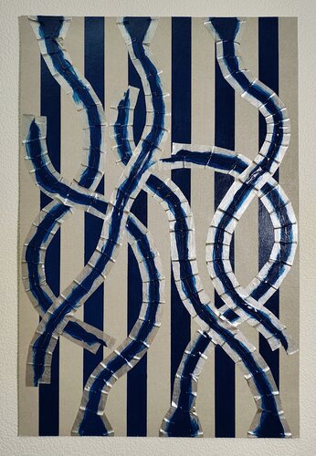Works 20201134 for Masking Tapes par Motoaki Yoshikawa, Peinture en vente sur Singulart