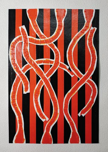 Works 20201239 for Masking Tapes van Motoaki Yoshikawa, Schilderij te koop op Singulart