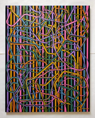 Painting for Masking Tapes [Actualization of the potential objects 6] von Motoaki Yoshikawa, Malerei kaufen auf Singulart