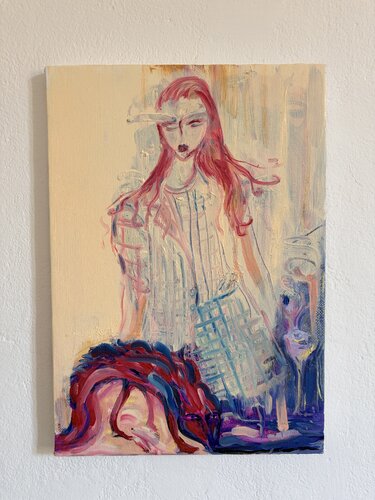 Anemonia par Lucia Emanuela Curzi, Peinture en vente sur Singulart