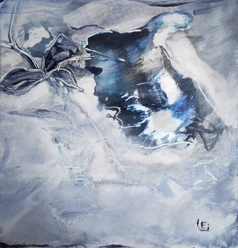 Floating Veil by Sasa Ley, Painting for Sale on Singulart