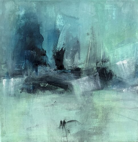 Blue Passage de Sasa Ley, Pintura a la venta en Singulart