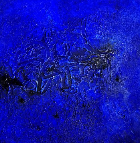 Blue Hour par Sasa Ley, Peinture en vente sur Singulart