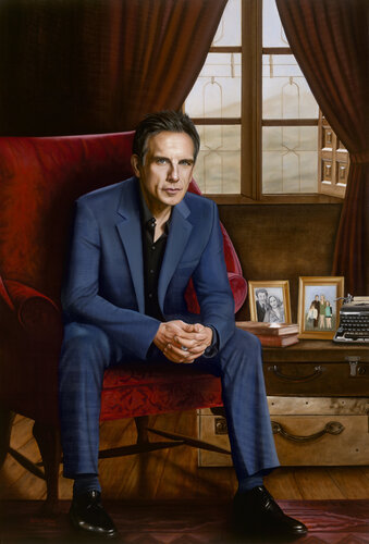 Ben Stiller – The Inner Presence van Bekir Salim, Schilderij te koop op Singulart